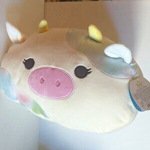 NWT 12" Candess Cow Stackable Squishmallows Pastel Plush Animal Farm Squad